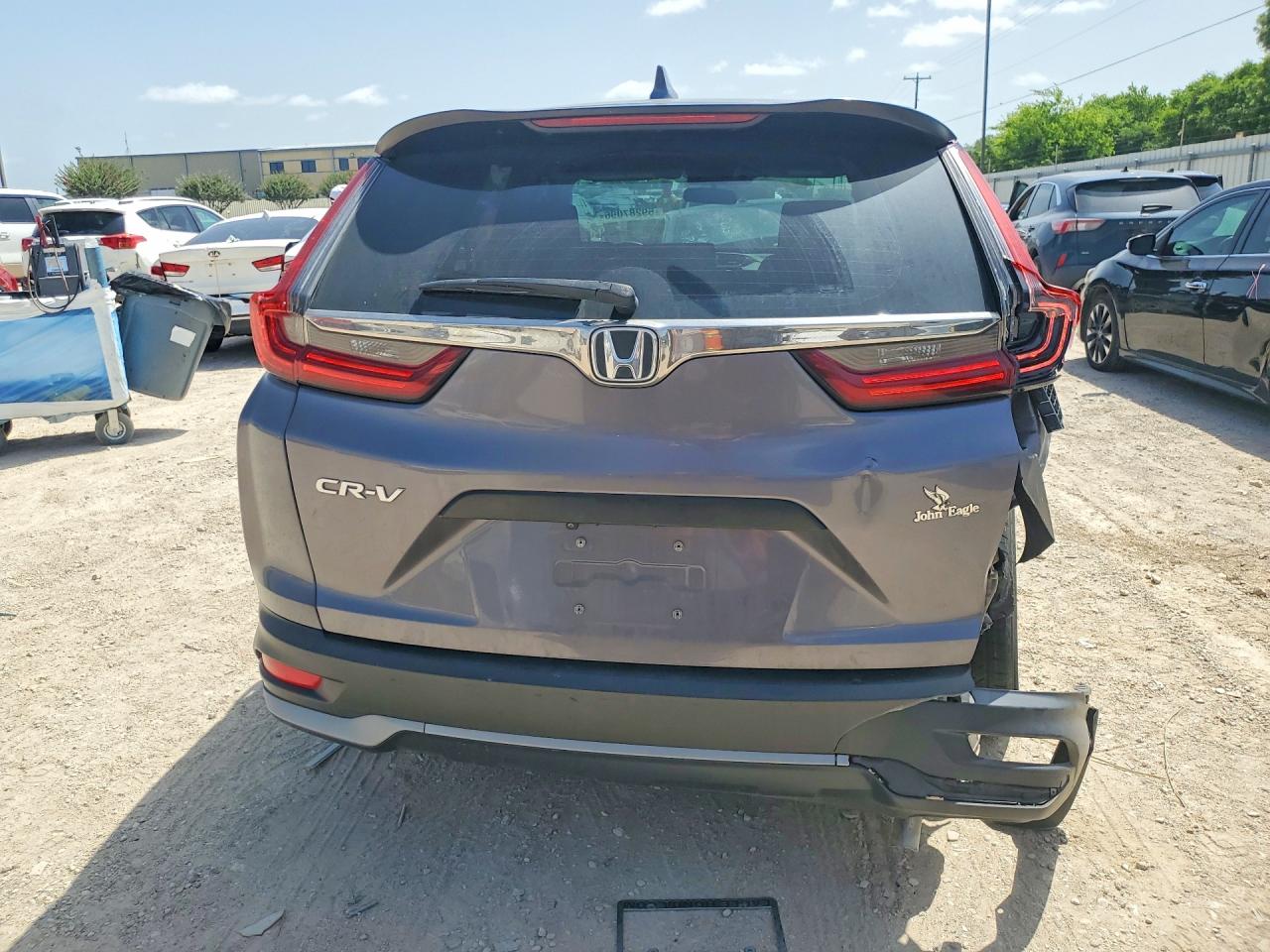 2020 Honda Cr-v Lx Gray vin: 7FARW1H27LE002792