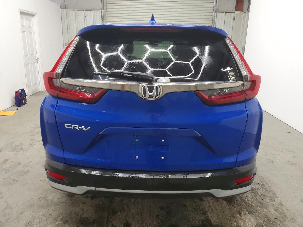 2020 Honda Cr-v Ex Blue vin: 7FARW1H50LE007696