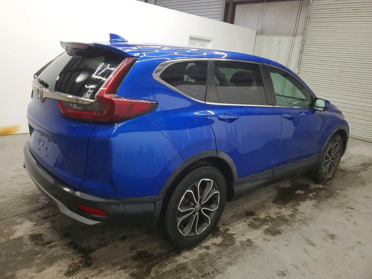 2020 Honda Cr-v Ex Blue vin: 7FARW1H50LE007696