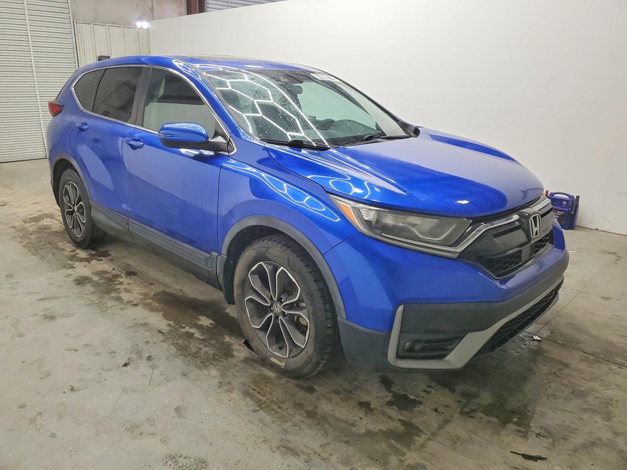 2020 Honda Cr-v Ex Blue vin: 7FARW1H50LE007696