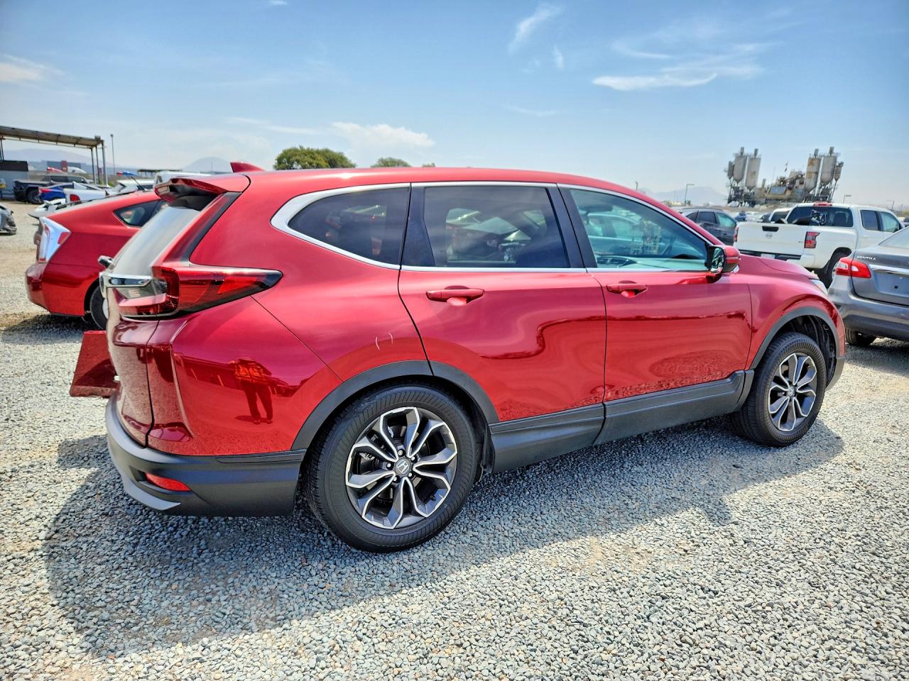 2020 Honda Cr-v Ex Red vin: 7FARW1H50LE018391