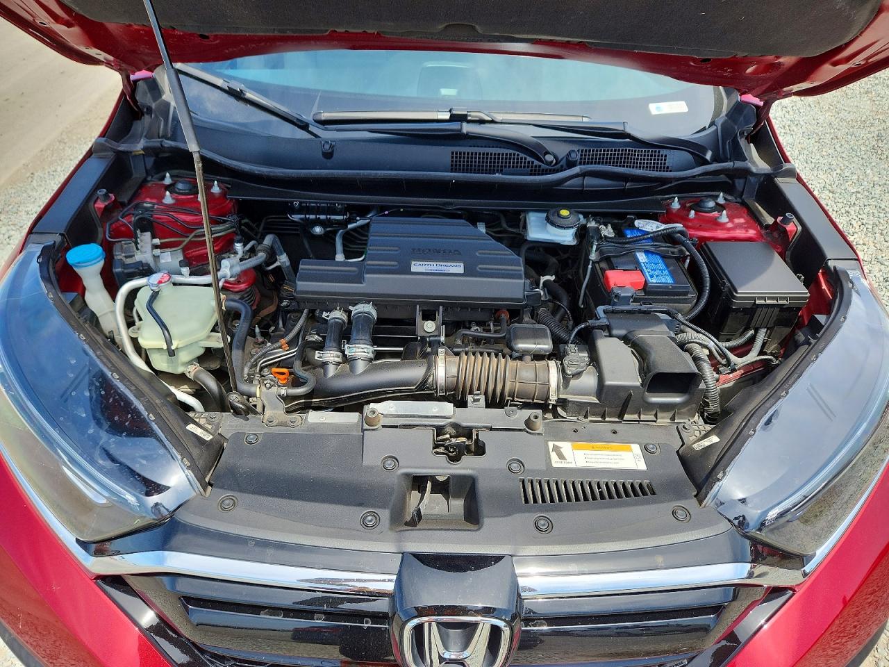 2020 Honda Cr-v Ex Red vin: 7FARW1H50LE018391
