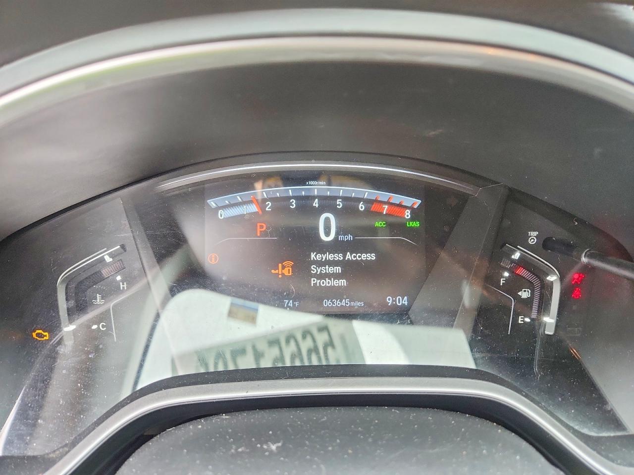 2019 Honda Cr-v Ex Бордовый vin: 7FARW1H55KE004890
