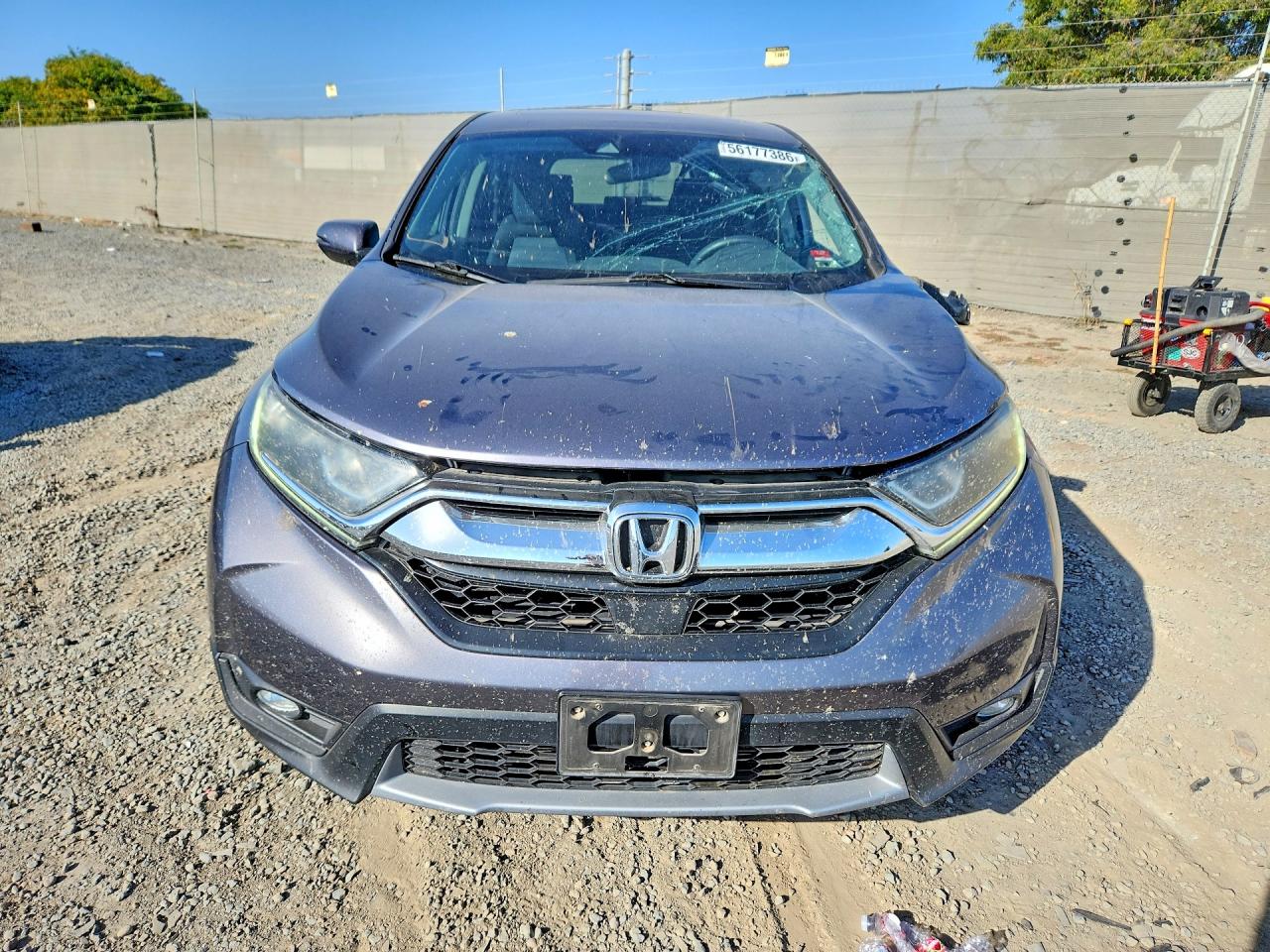 2019 Honda Cr-v Ex Silver vin: 7FARW1H56KE033668
