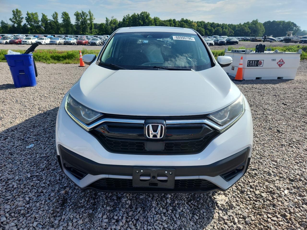 2020 Honda Cr-v Ex White vin: 7FARW1H57LE028206