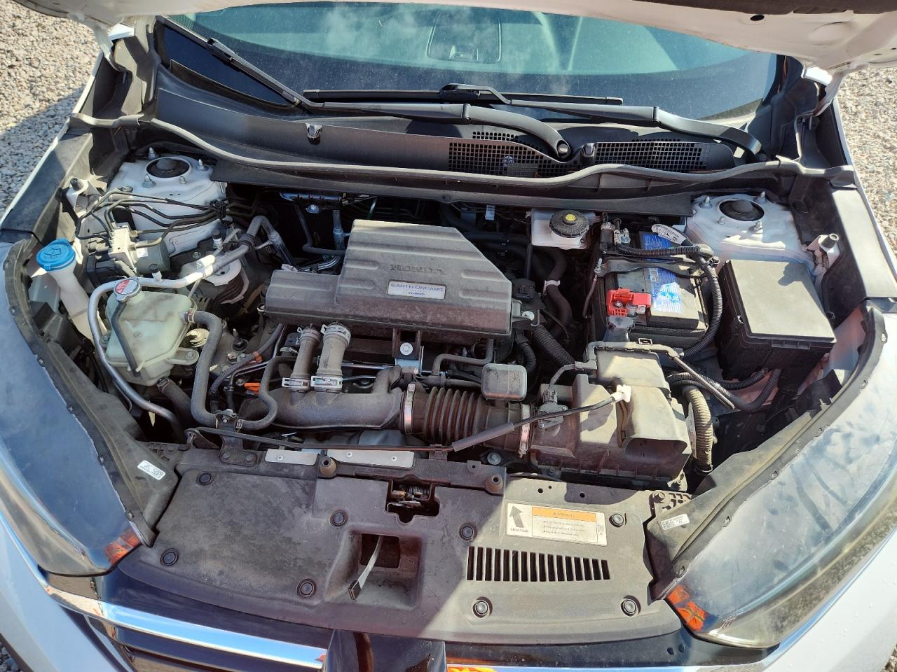 2020 Honda Cr-v Ex White vin: 7FARW1H57LE028206