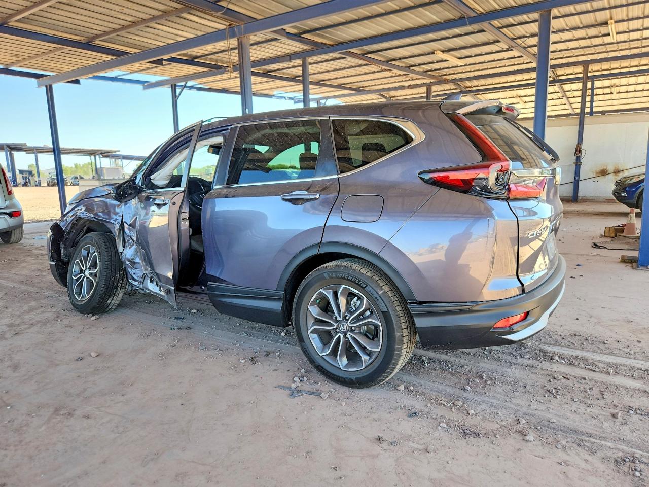 2020 Honda Cr-v Ex Серый vin: 7FARW1H59LE021810