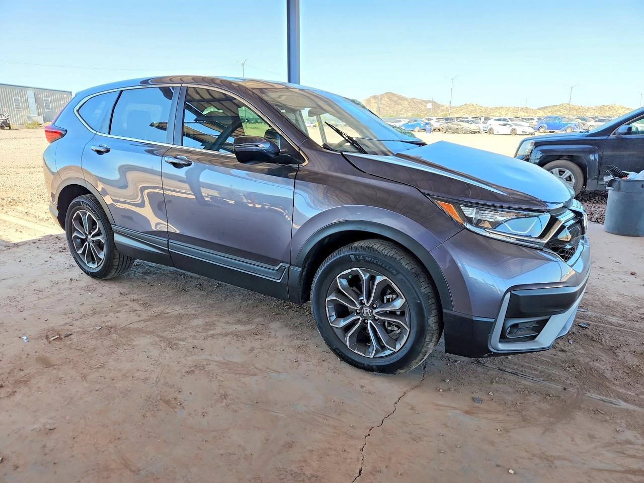 2020 Honda Cr-v Ex Серый vin: 7FARW1H59LE021810