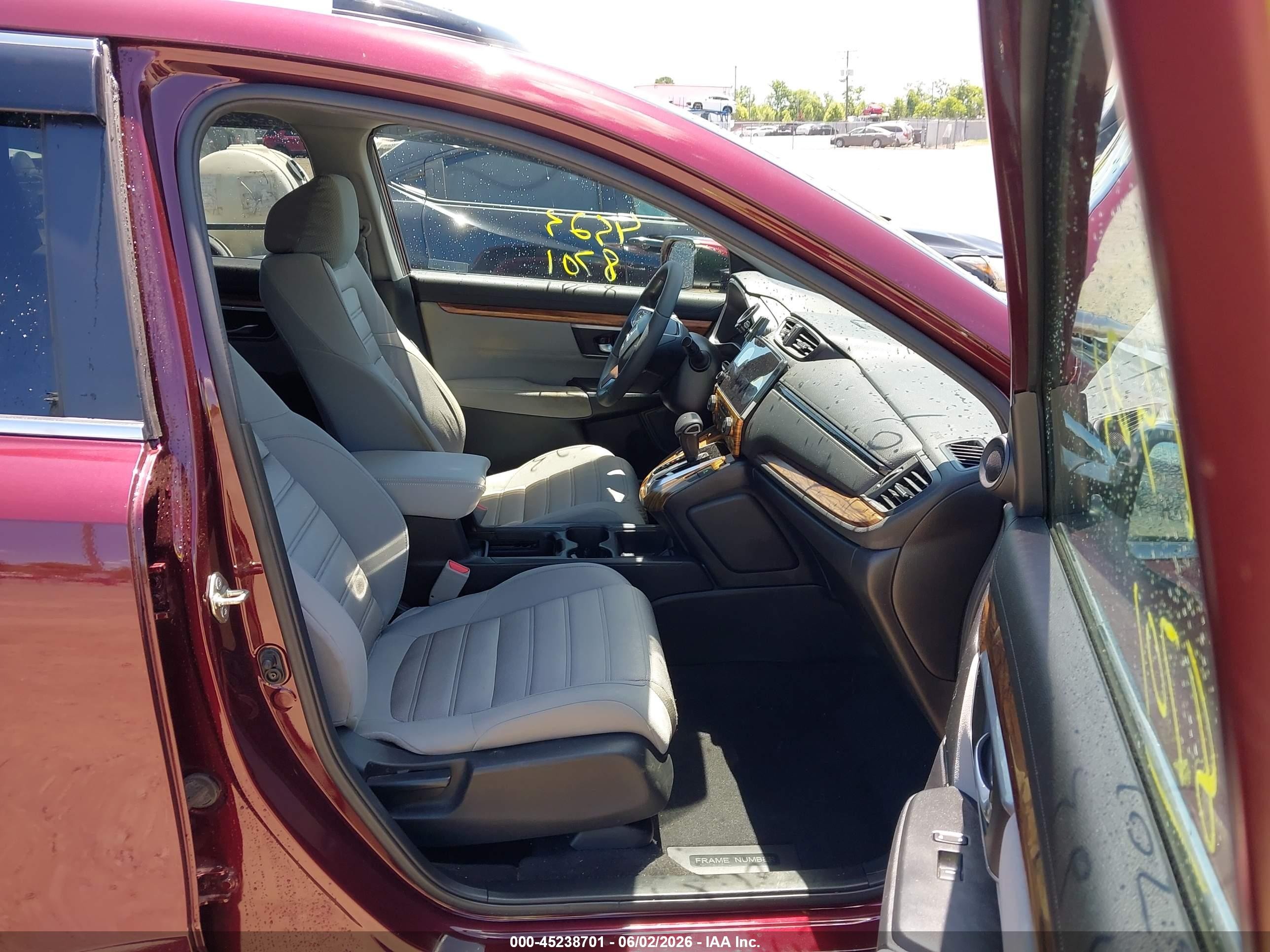 2017 Honda Cr-v Ex Maroon vin: 7FARW1H5XHE020950