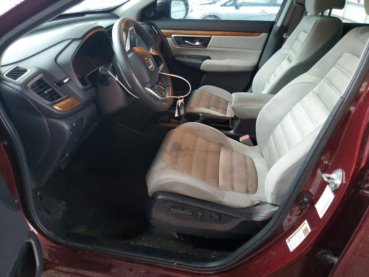 2017 Honda Cr-v Ex Maroon vin: 7FARW1H5XHE025839