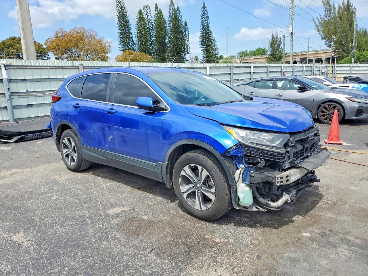 2022 Honda Cr-v Se Blue vin: 7FARW1H77NE013368