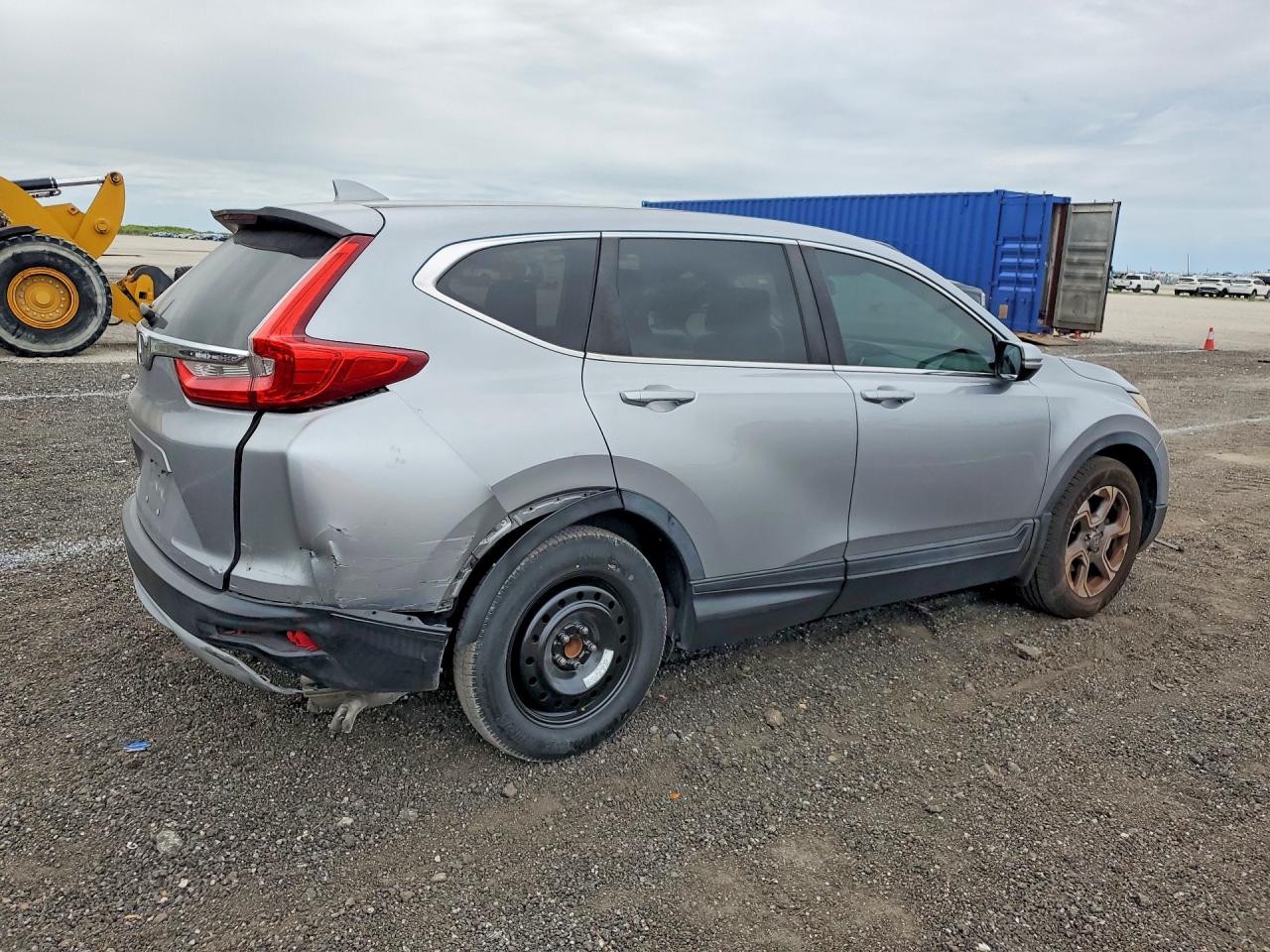 2017 Honda Cr-v Exl Silver vin: 7FARW1H80HE004878