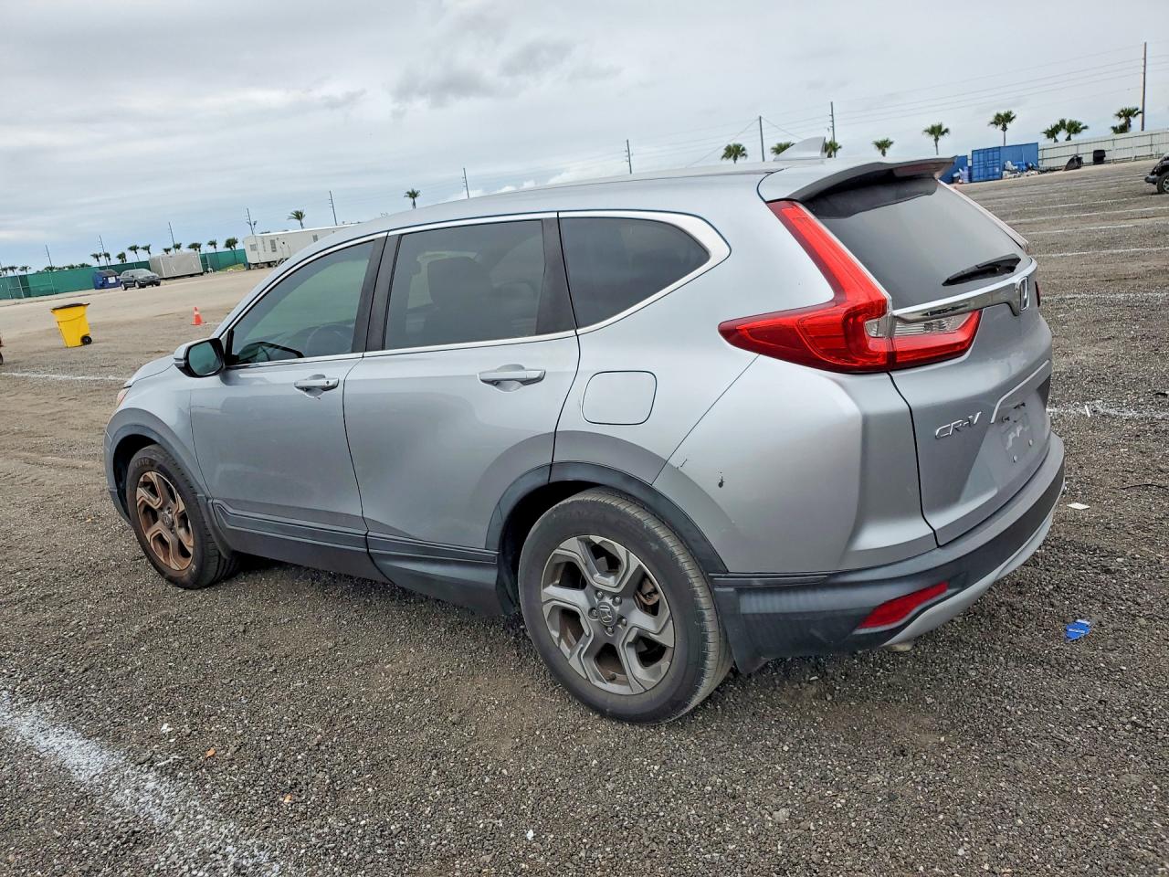 2017 Honda Cr-v Exl Silver vin: 7FARW1H80HE004878