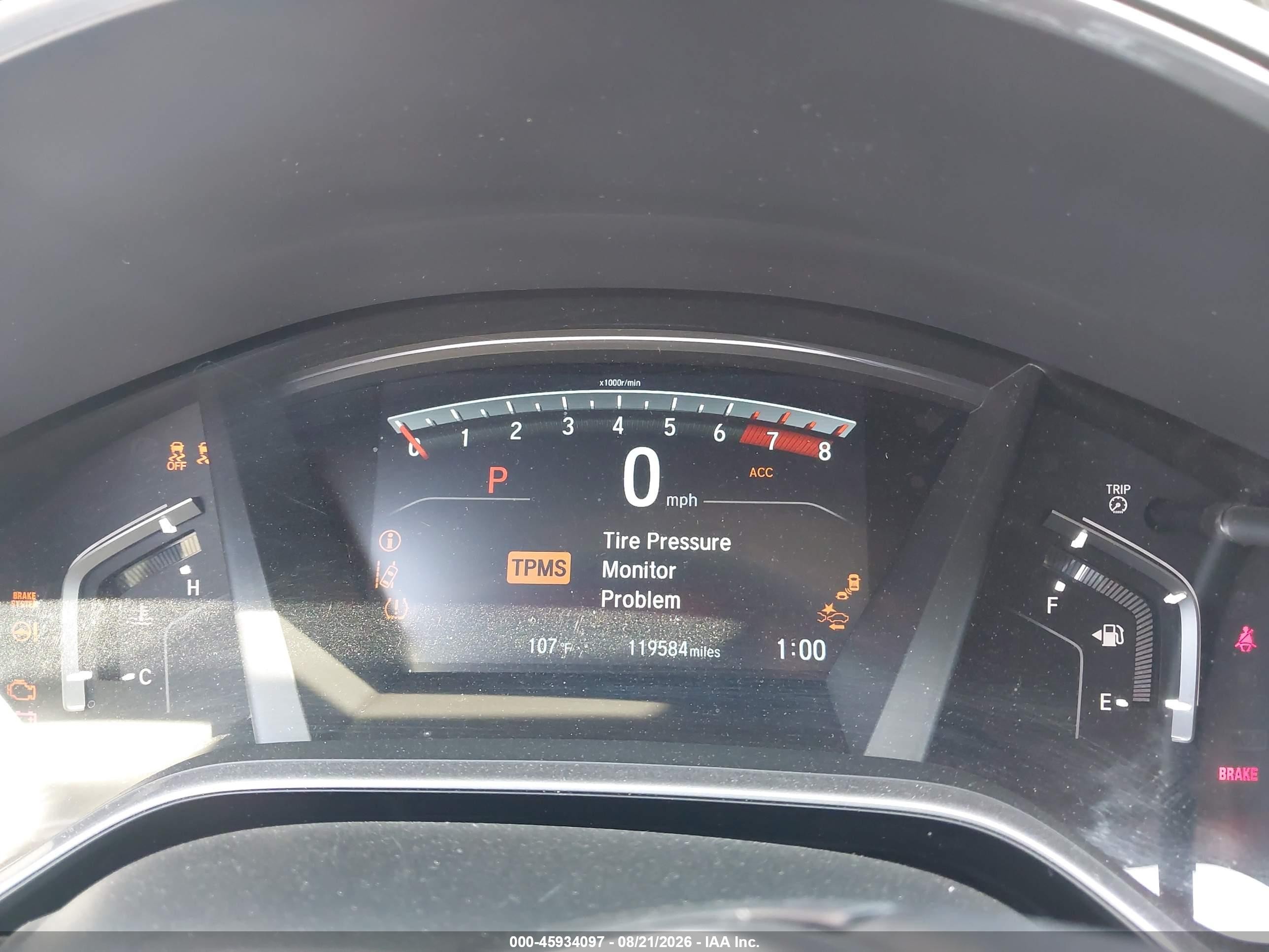 2017 Honda Cr-v Ex-l/ex-l Navi Gray vin: 7FARW1H80HE032275