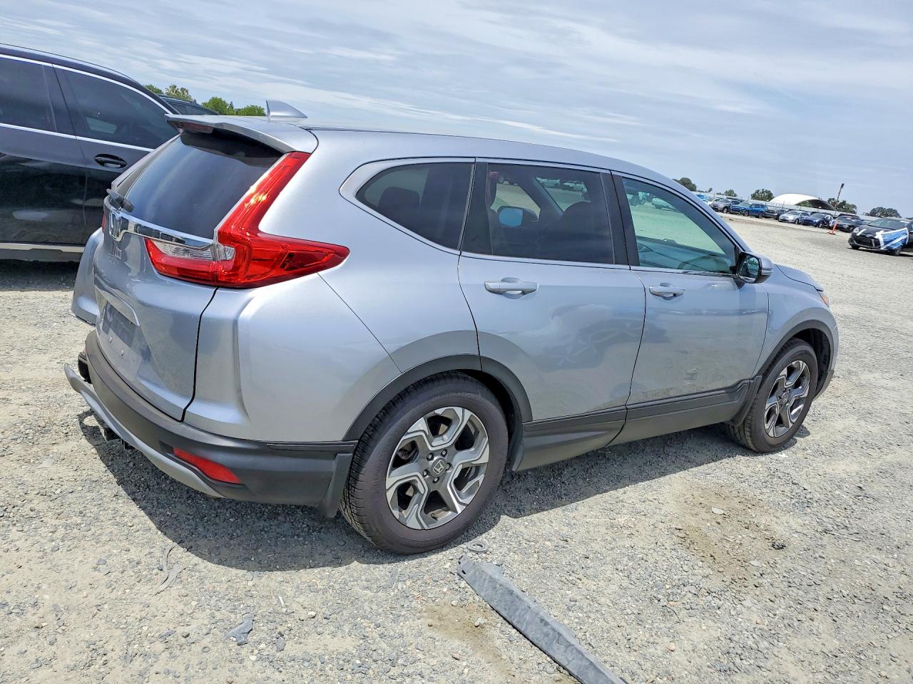 2017 Honda Cr-v Exl Gray vin: 7FARW1H80HE043812