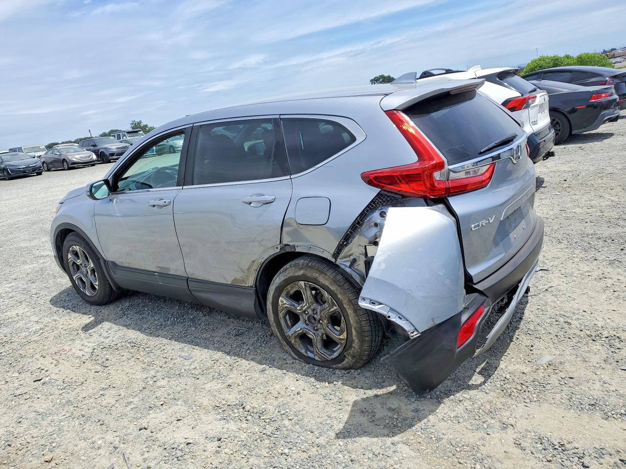 2017 Honda Cr-v Exl Gray vin: 7FARW1H80HE043812