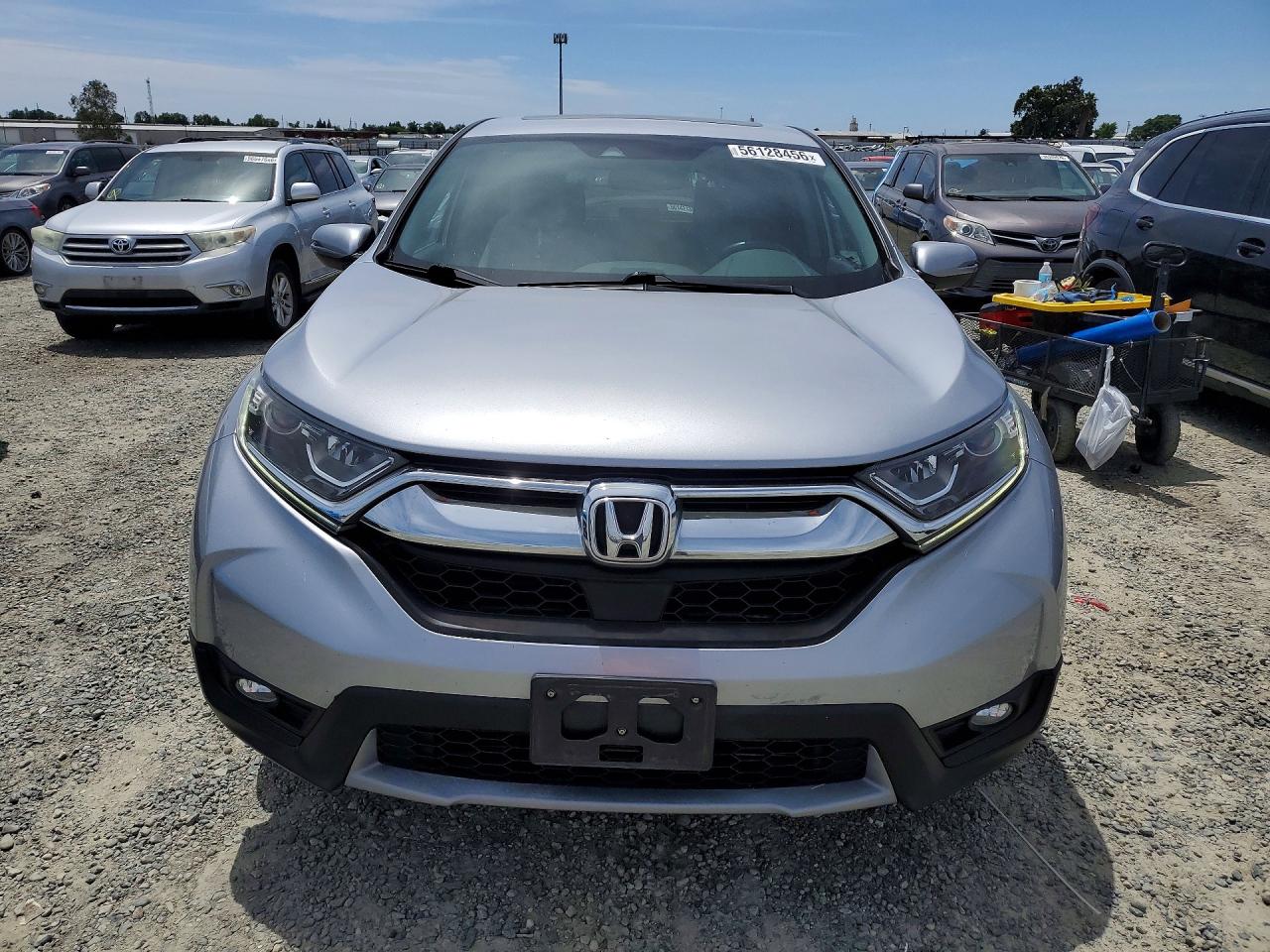 2017 Honda Cr-v Exl Gray vin: 7FARW1H80HE043812