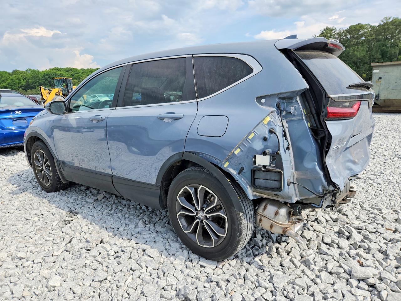 2021 Honda Cr-v Exl Blue vin: 7FARW1H80ME002655