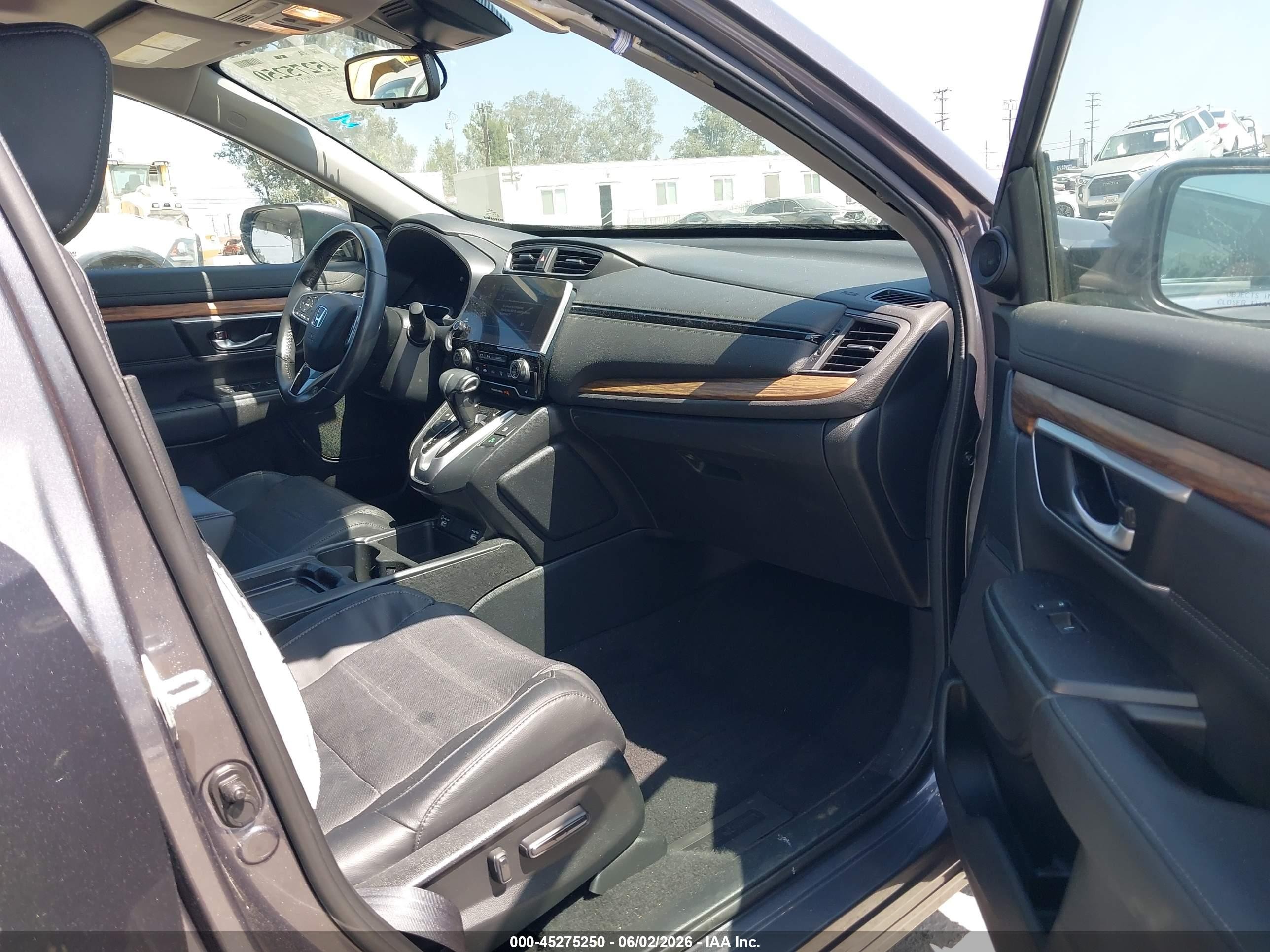 2022 Honda Cr-v 2wd Ex-l Gray vin: 7FARW1H80NE006674