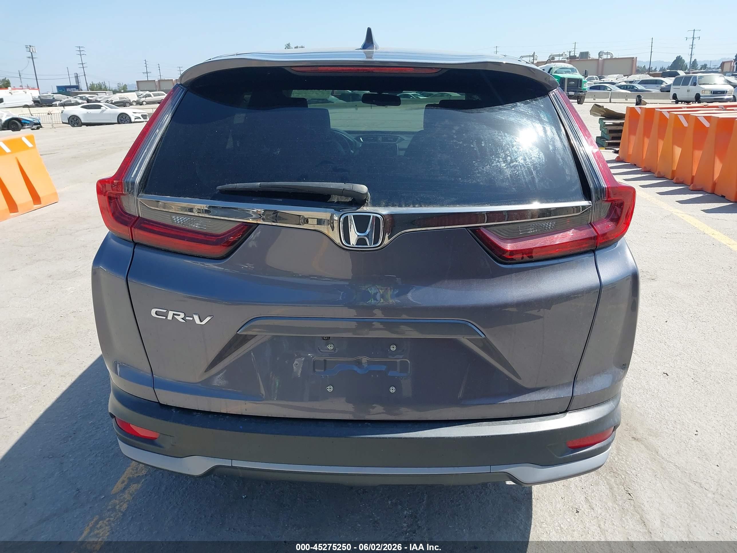 2022 Honda Cr-v 2wd Ex-l Gray vin: 7FARW1H80NE006674