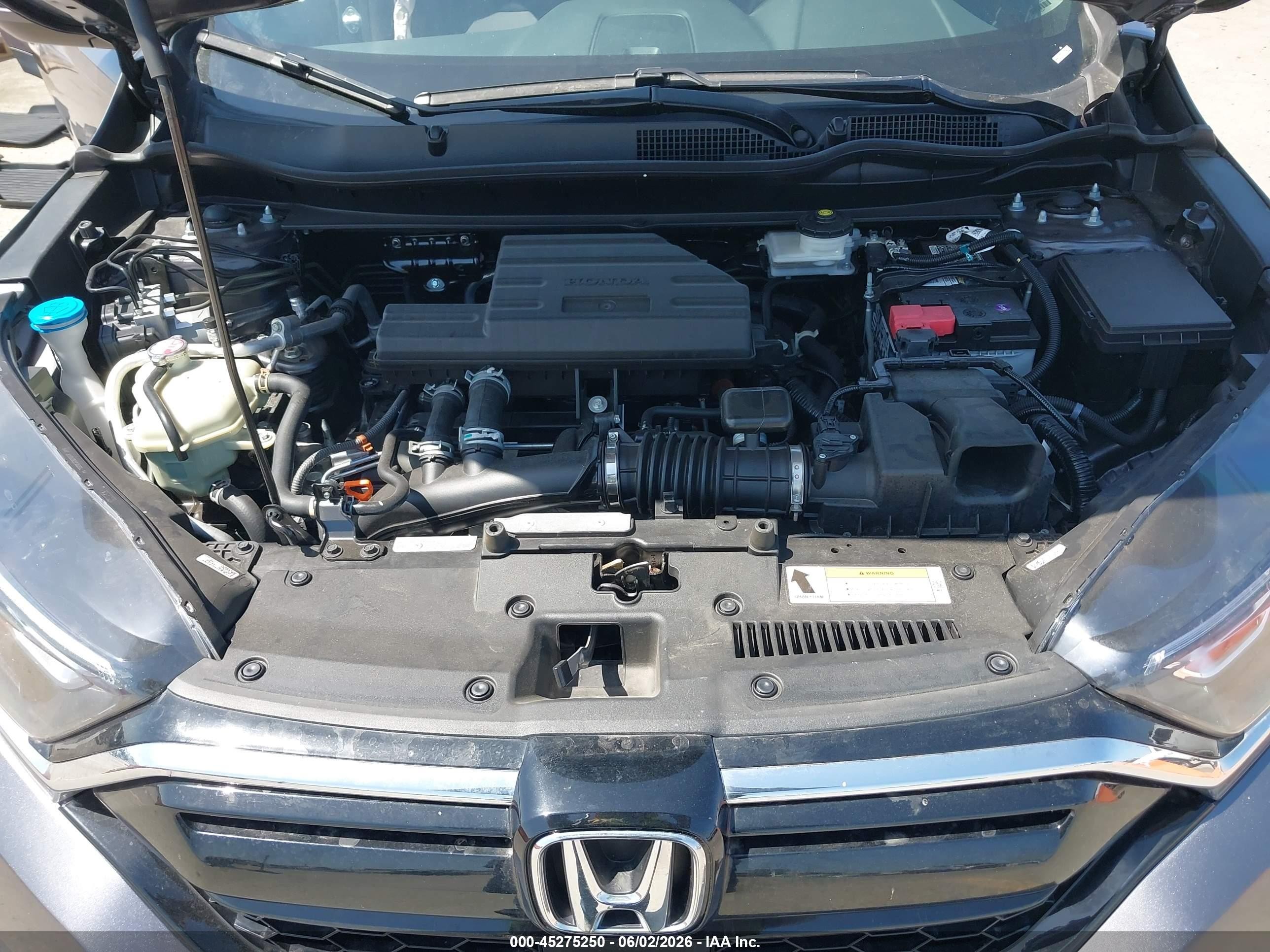 2022 Honda Cr-v 2wd Ex-l Gray vin: 7FARW1H80NE006674