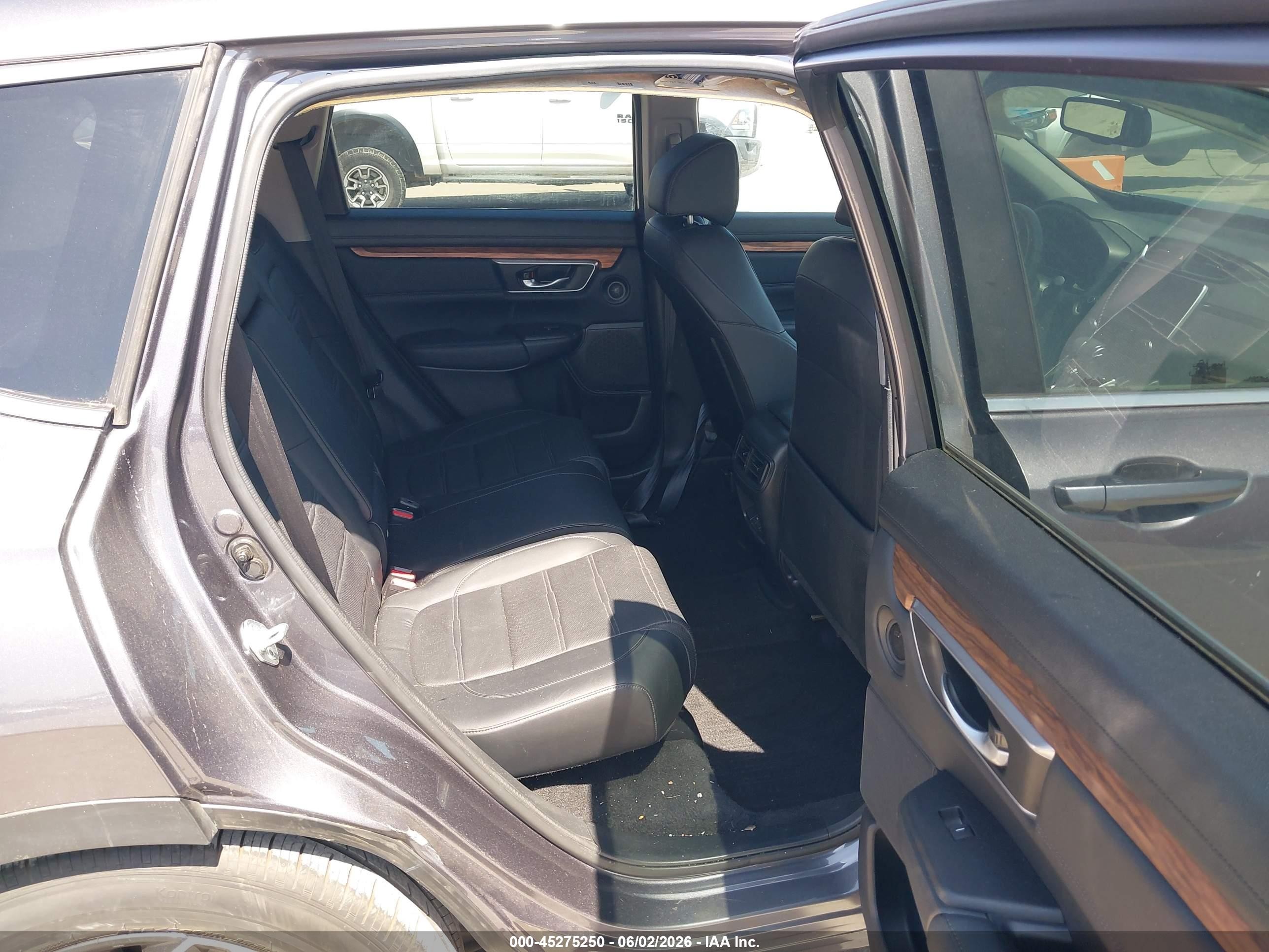 2022 Honda Cr-v 2wd Ex-l Gray vin: 7FARW1H80NE006674