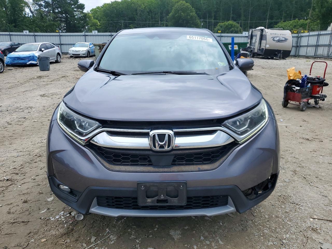 2018 Honda Cr-v Exl Gray vin: 7FARW1H81JE037927
