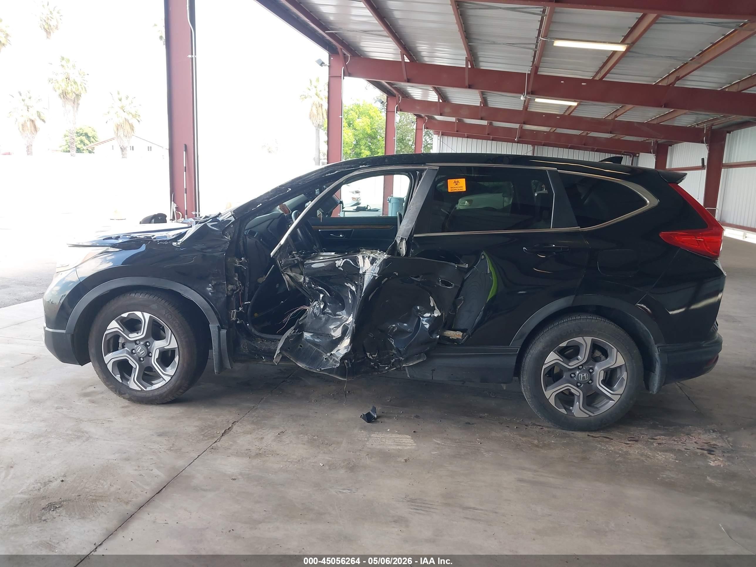 2018 Honda Cr-v Ex-l/ex-l Navi Черный vin: 7FARW1H82JE046264