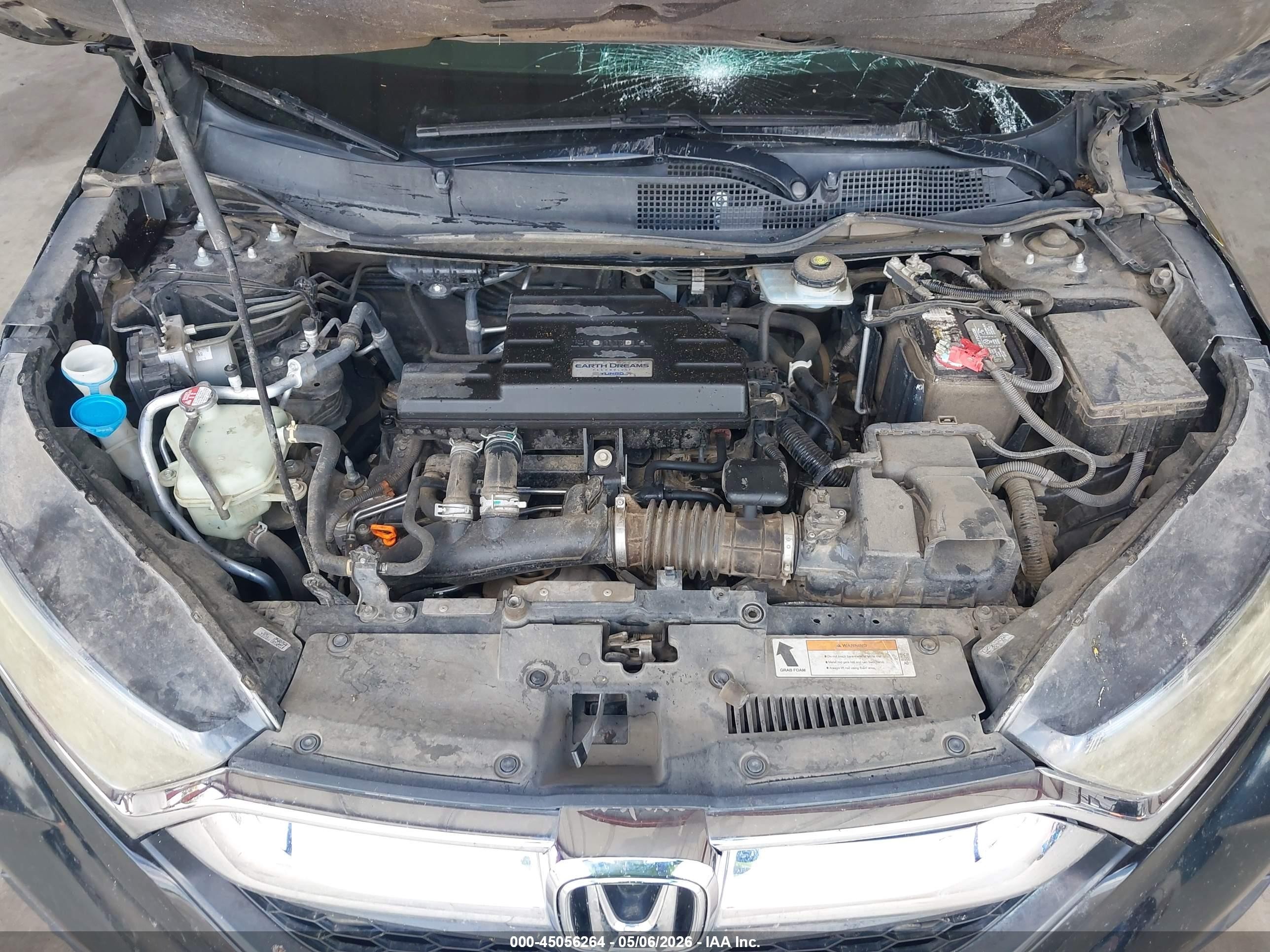 2018 Honda Cr-v Ex-l/ex-l Navi Черный vin: 7FARW1H82JE046264