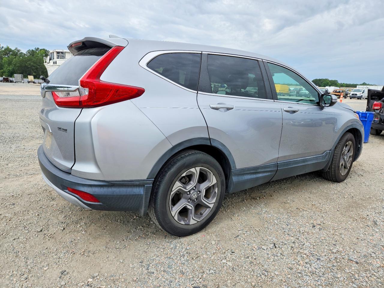 2019 Honda Cr-v Exl Silver vin: 7FARW1H82KE009376