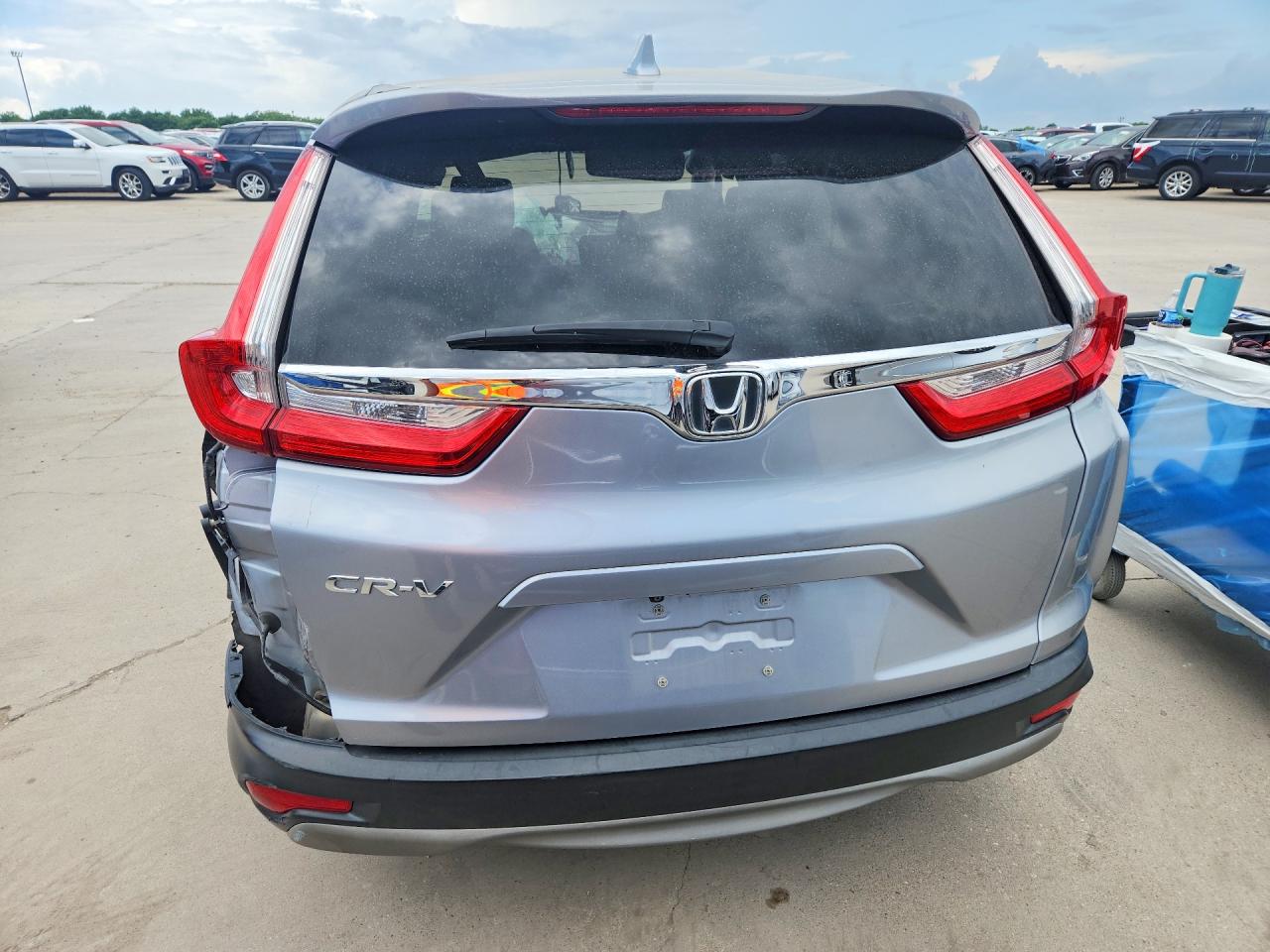 2018 Honda Cr-v Exl Silver vin: 7FARW1H83JE047567