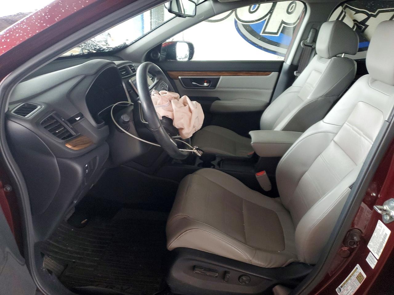 2018 Honda Cr-v Exl Burgundy vin: 7FARW1H83JE054390