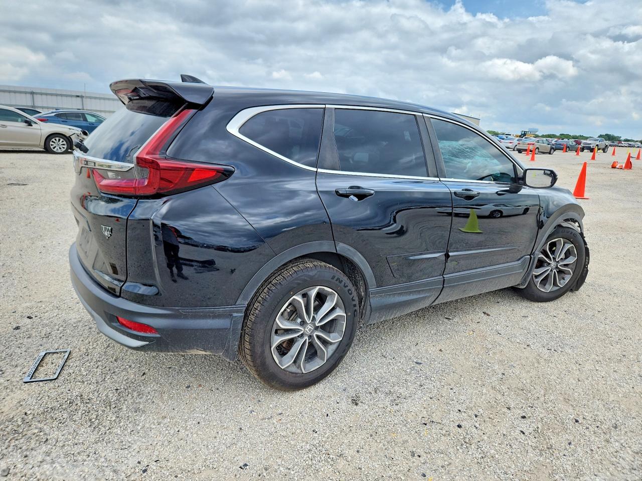 2021 Honda Cr-v Exl Черный vin: 7FARW1H83ME020714