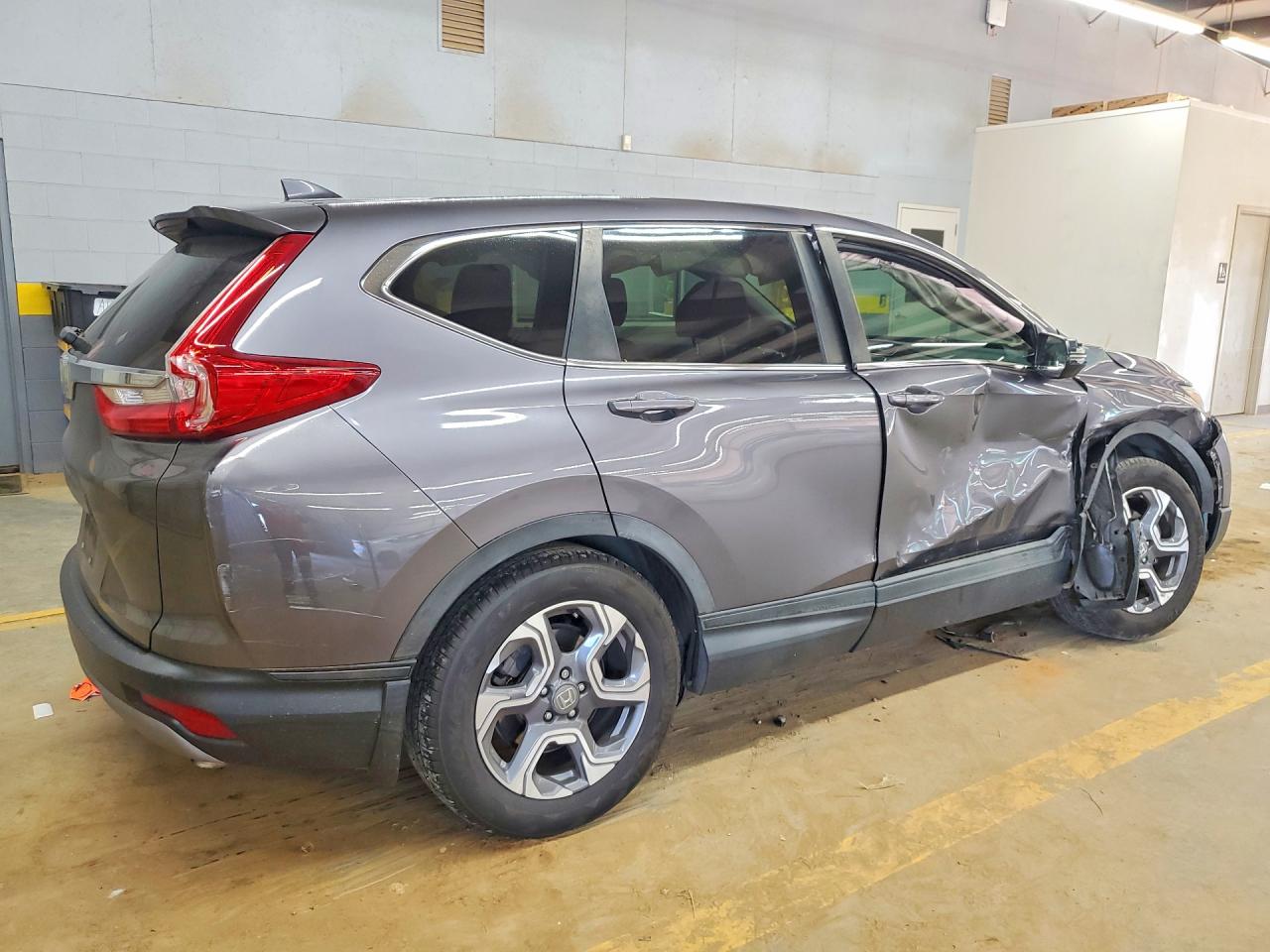2018 Honda Cr-v Exl Gray vin: 7FARW1H84JE034133