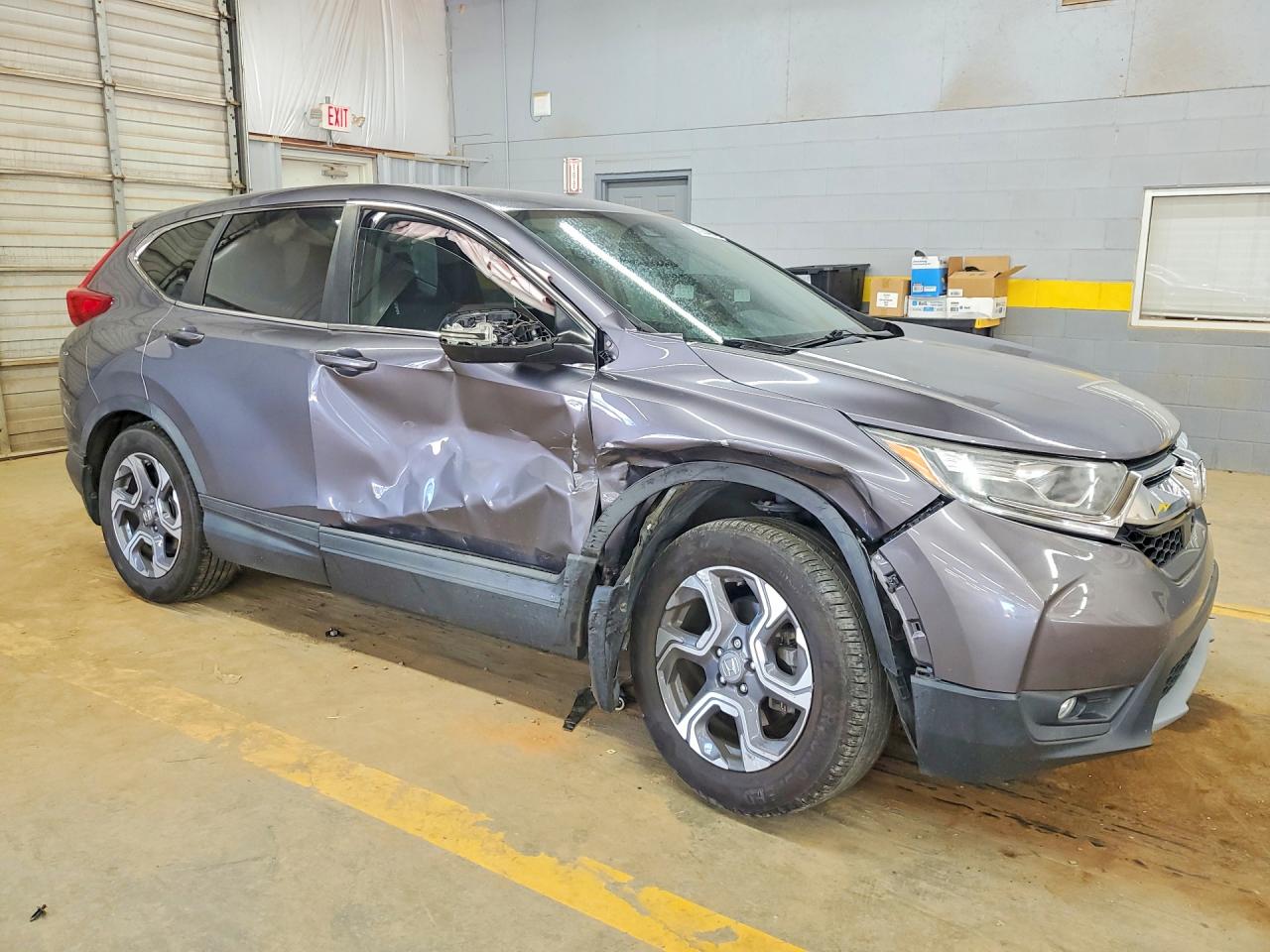2018 Honda Cr-v Exl Gray vin: 7FARW1H84JE034133