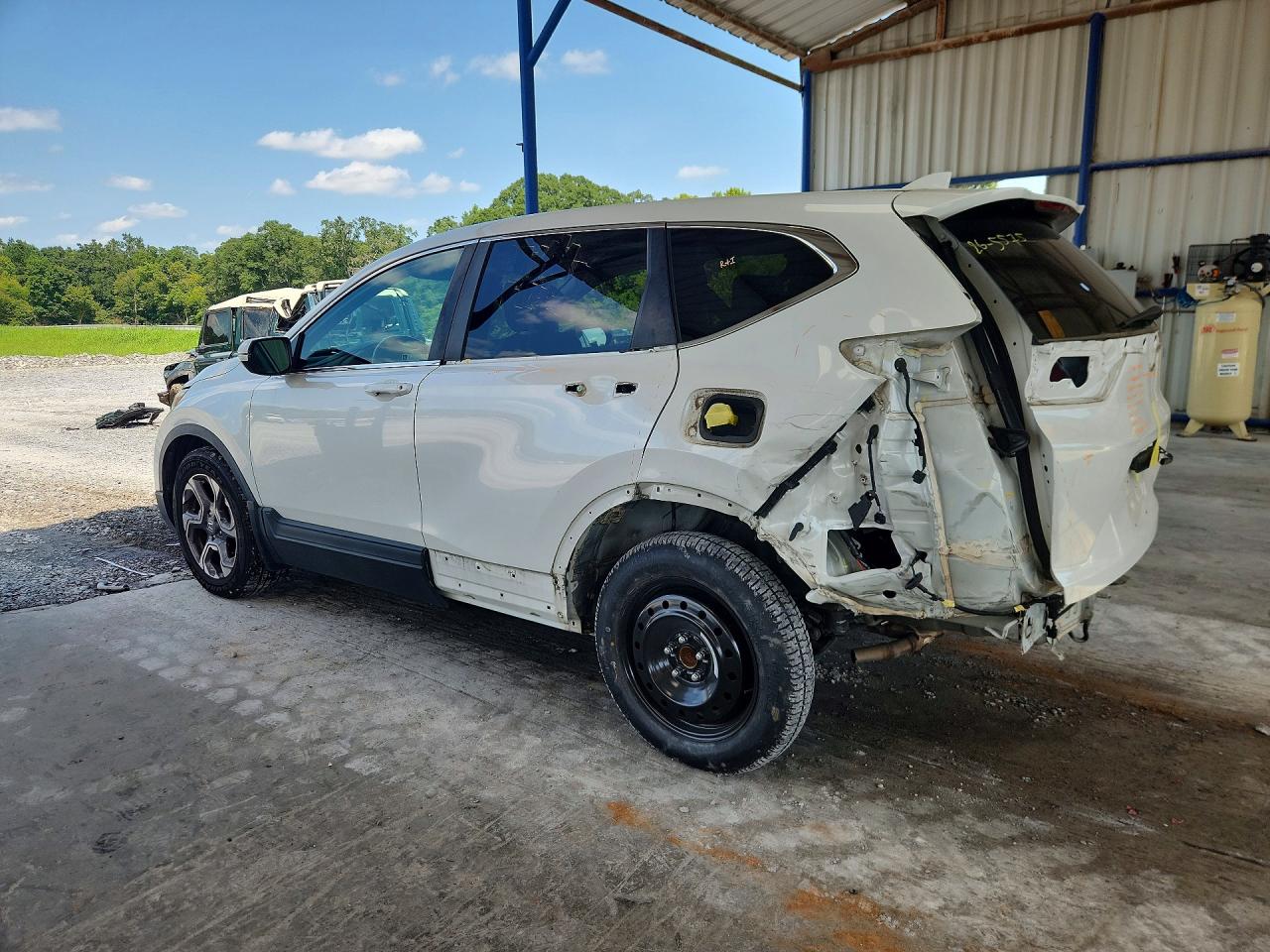 2019 Honda Cr-v Exl White vin: 7FARW1H84KE006642