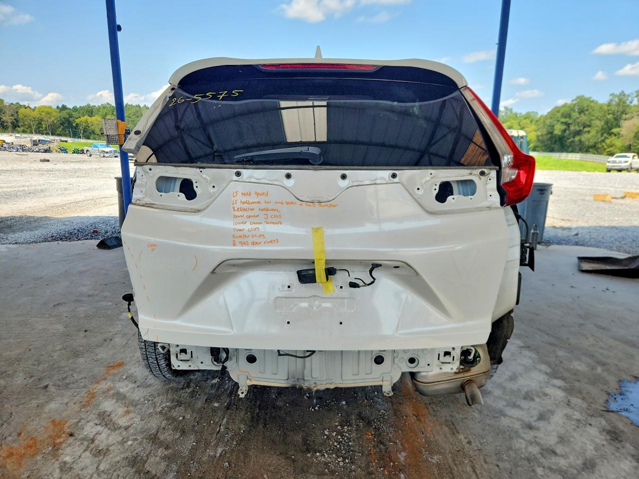 2019 Honda Cr-v Exl White vin: 7FARW1H84KE006642