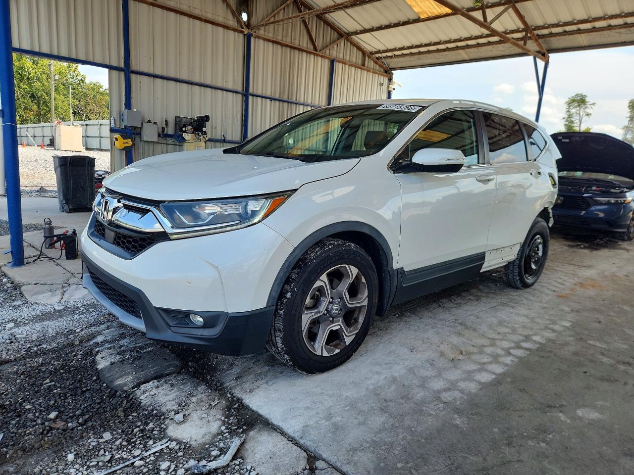 2019 Honda Cr-v Exl White vin: 7FARW1H84KE006642