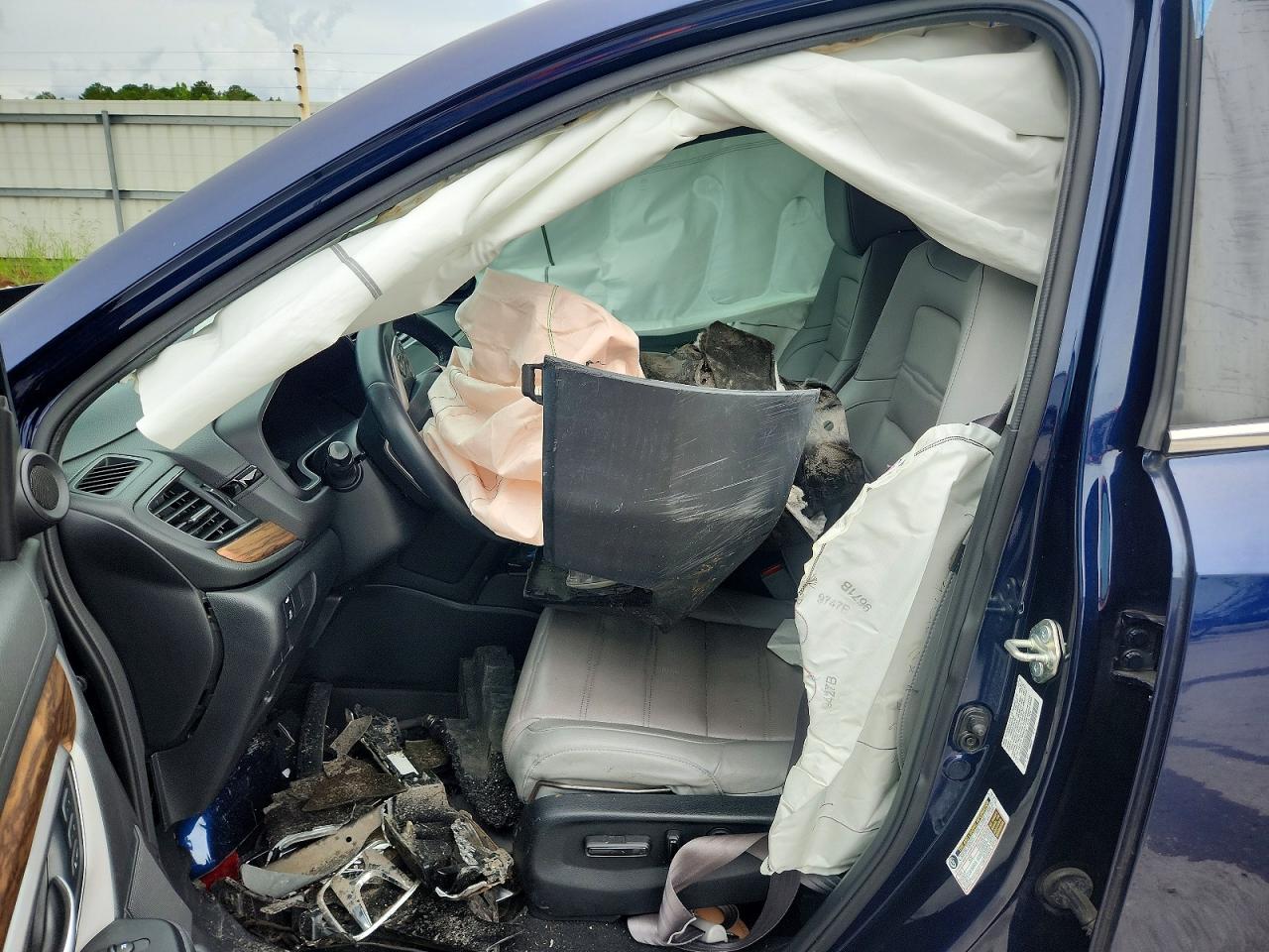 2019 Honda Cr-v Exl Blue vin: 7FARW1H84KE024736