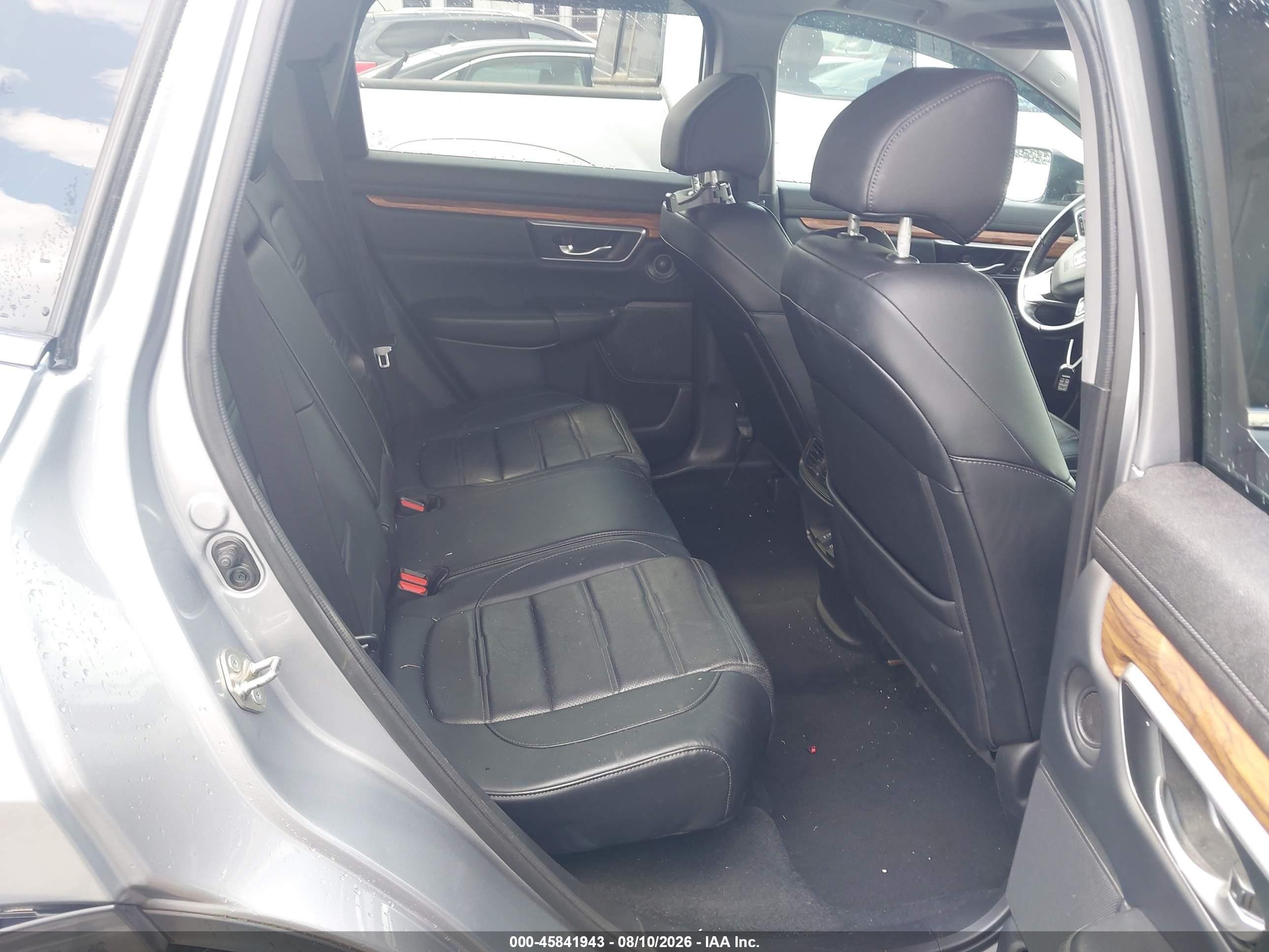 2018 Honda Cr-v Ex-l/ex-l Navi Silver vin: 7FARW1H85JE038319
