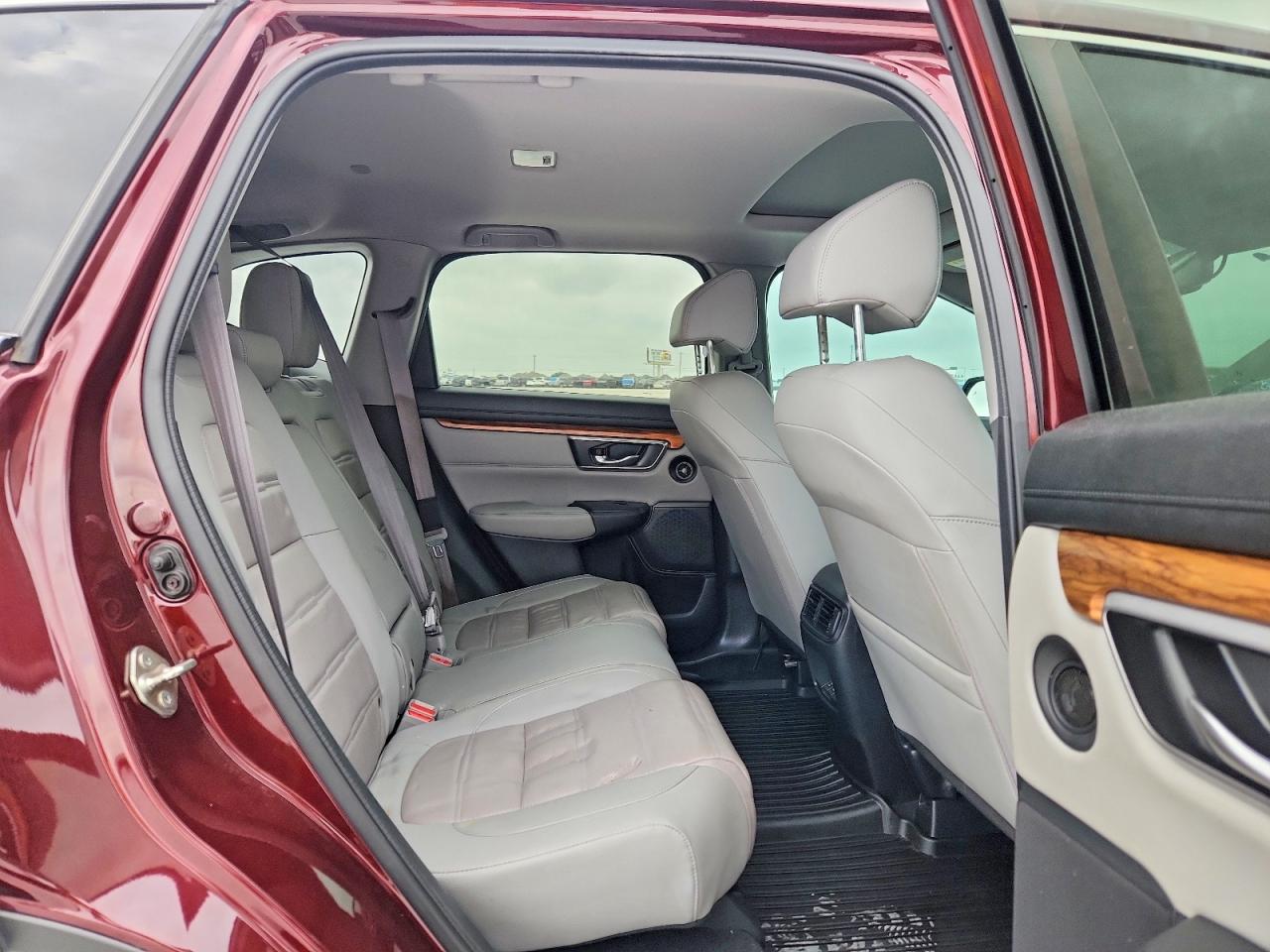 2019 Honda Cr-v Exl Burgundy vin: 7FARW1H85KE004155