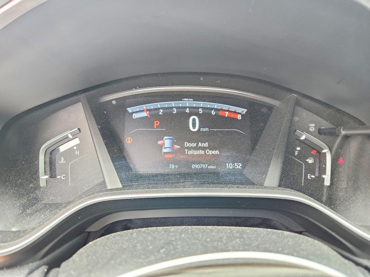 2019 Honda Cr-v Exl Burgundy vin: 7FARW1H85KE004155