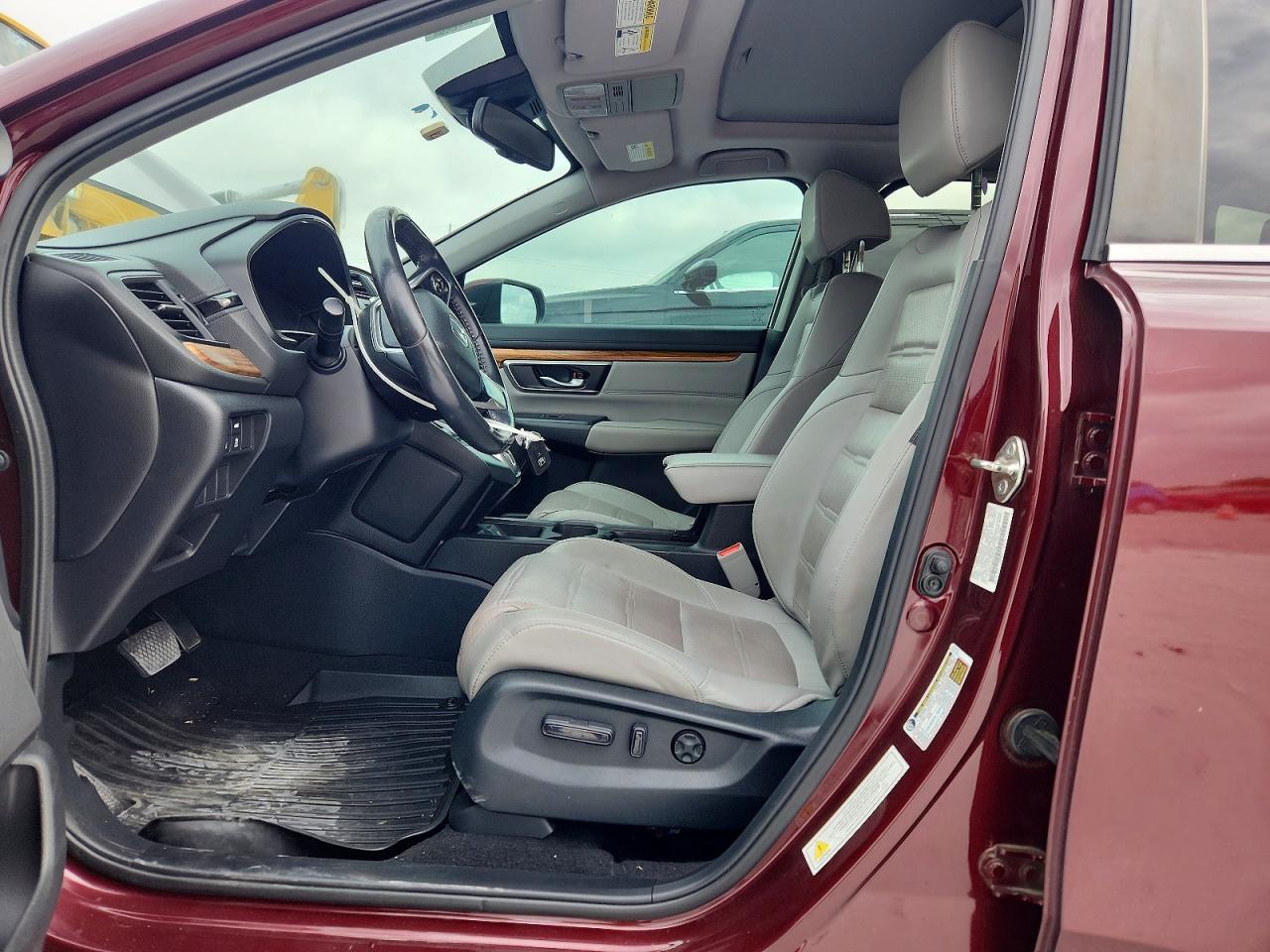 2019 Honda Cr-v Exl Burgundy vin: 7FARW1H85KE004155
