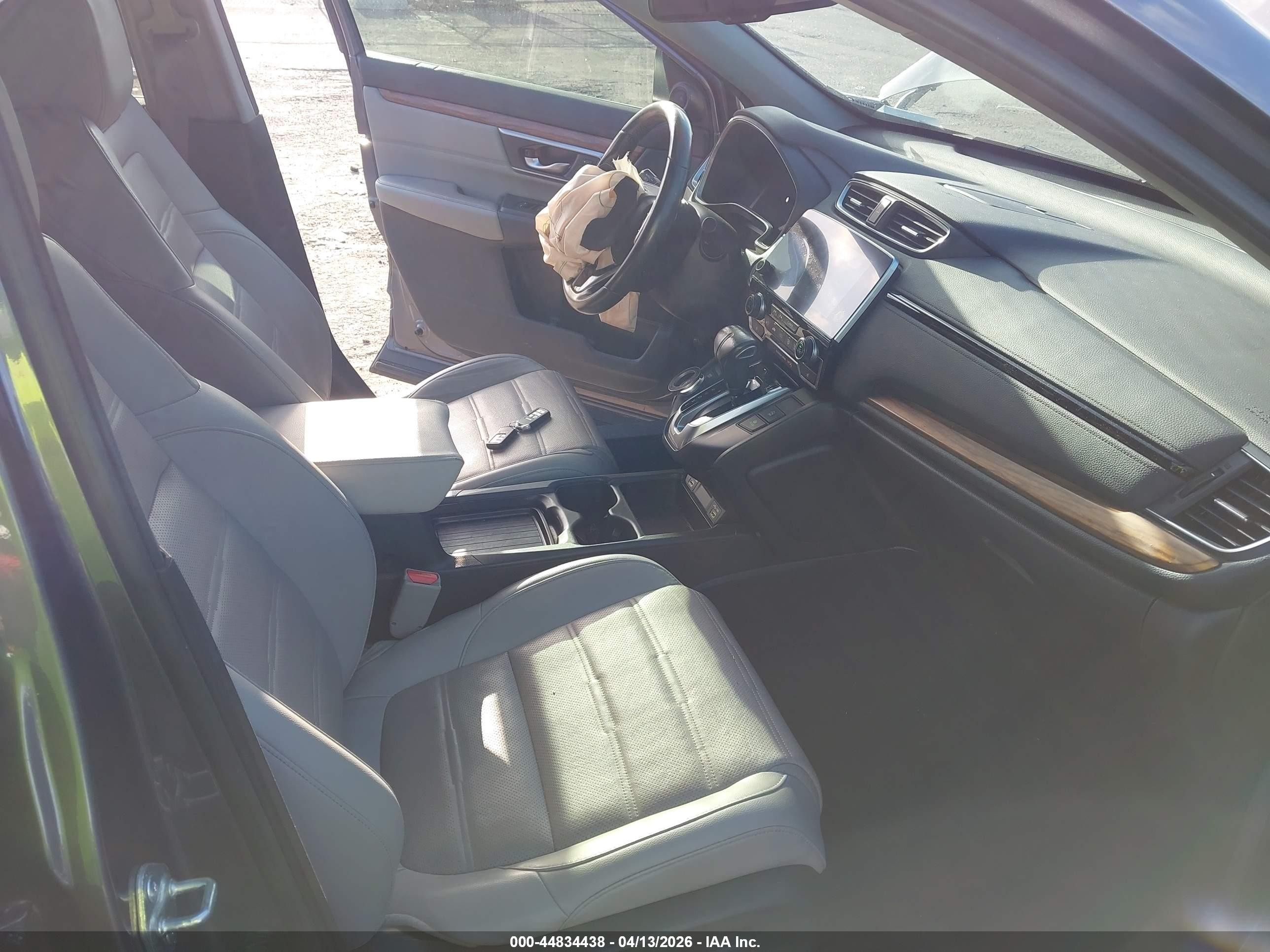 2020 Honda Cr-v 2wd Ex-l Gray vin: 7FARW1H85LE023614