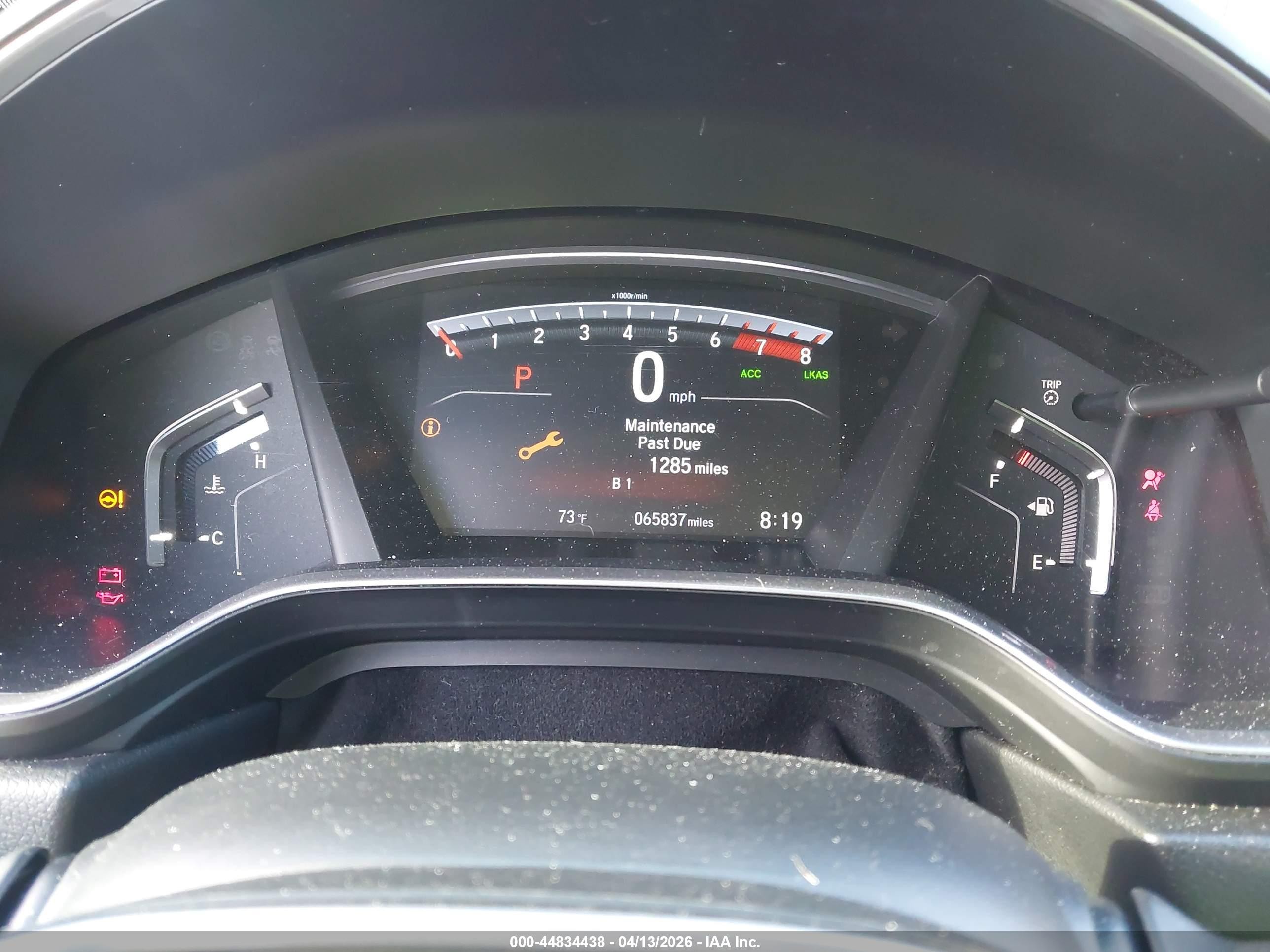 2020 Honda Cr-v 2wd Ex-l Gray vin: 7FARW1H85LE023614