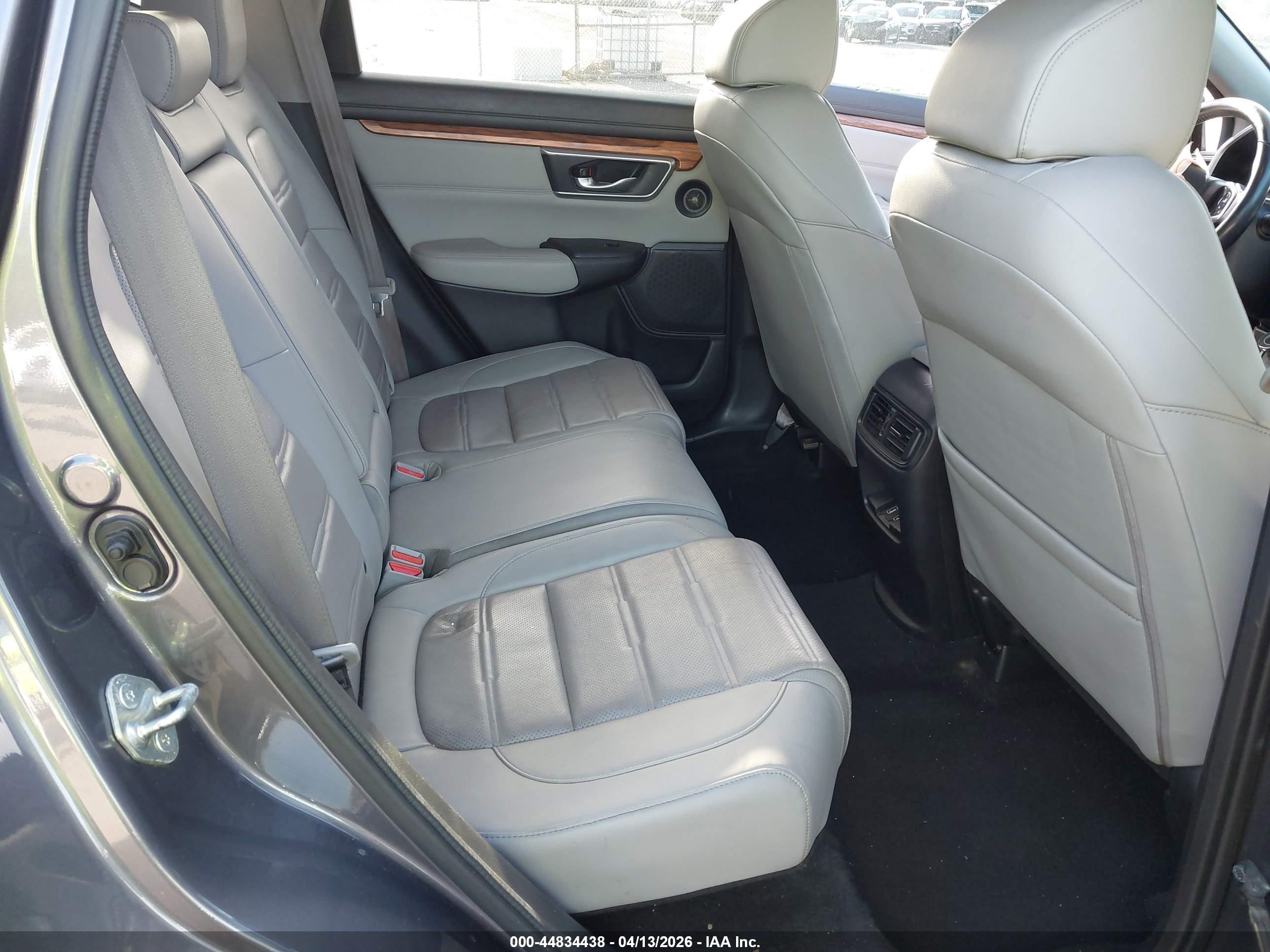 2020 Honda Cr-v 2wd Ex-l Gray vin: 7FARW1H85LE023614