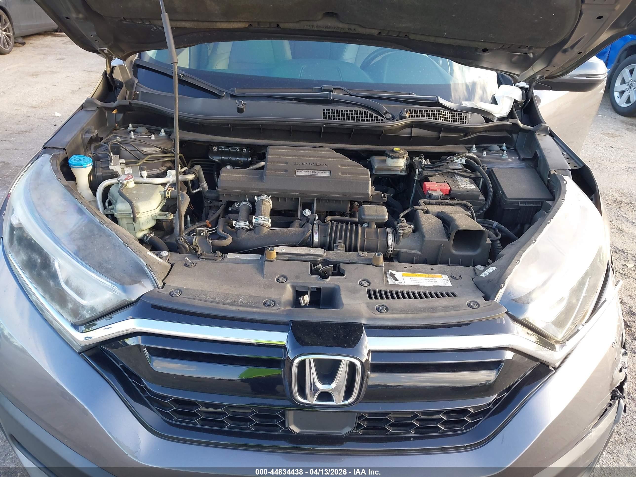 2020 Honda Cr-v 2wd Ex-l Gray vin: 7FARW1H85LE023614