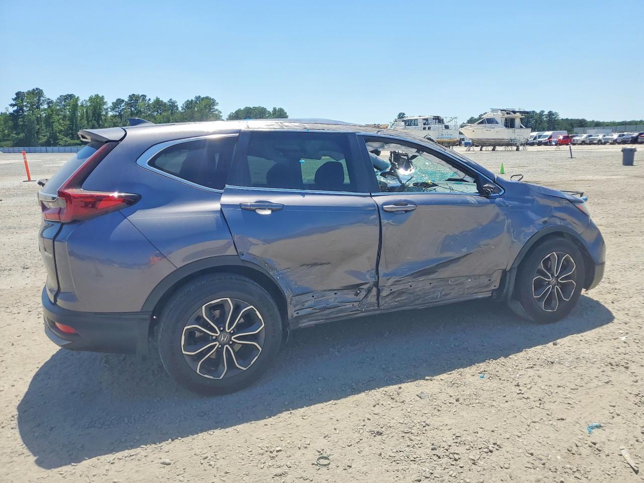 2021 Honda Cr-v Exl Gray vin: 7FARW1H85ME000531