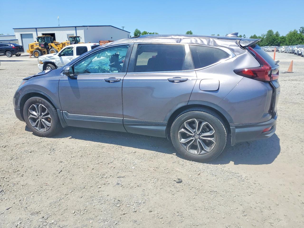 2021 Honda Cr-v Exl Gray vin: 7FARW1H85ME000531