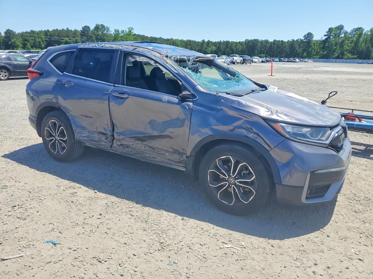 2021 Honda Cr-v Exl Gray vin: 7FARW1H85ME000531